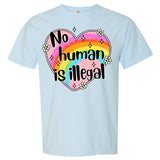 No Human Is Illegal Heart Tee