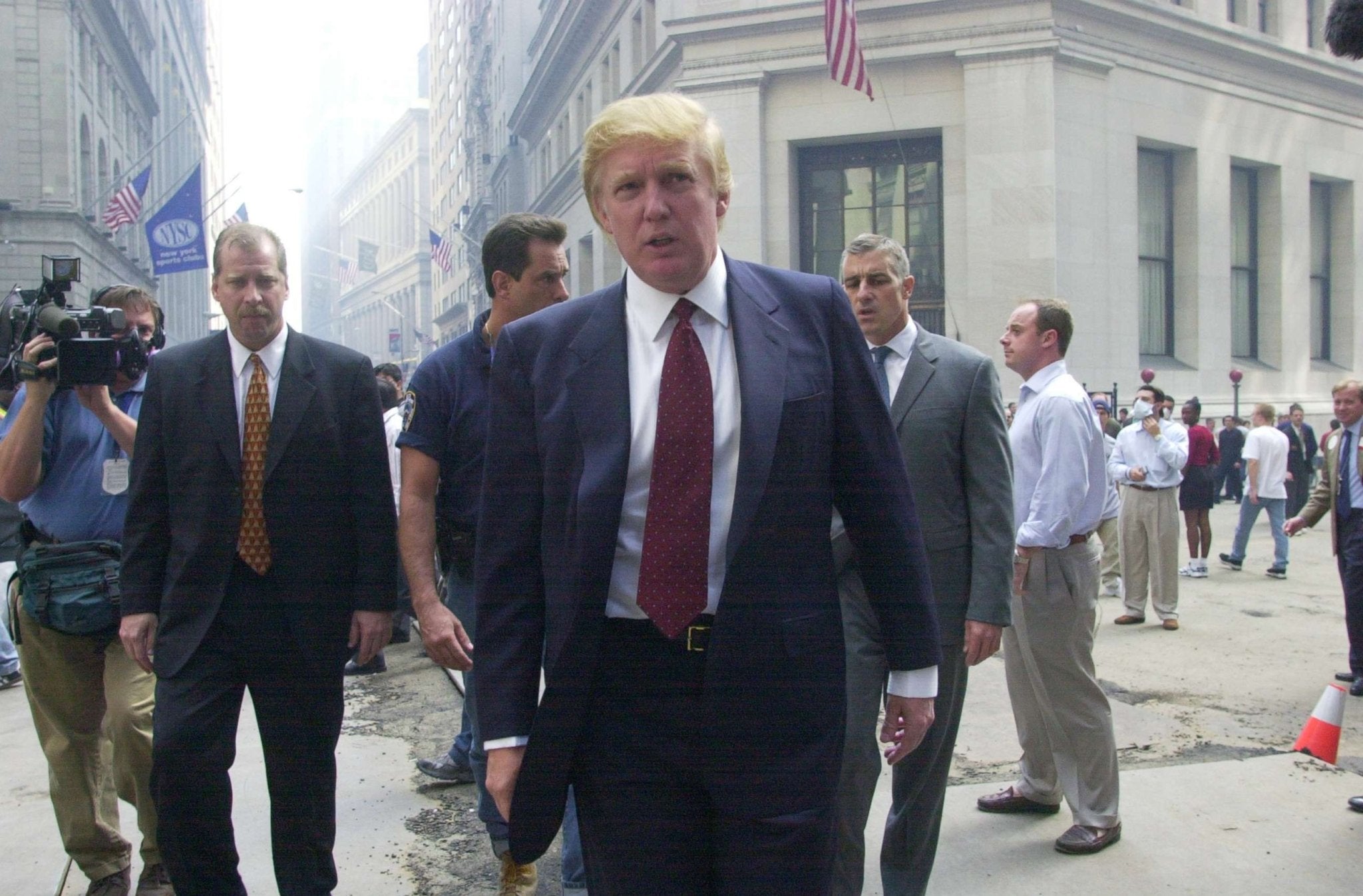 Narcissistic Donald Trump's Unsubstantiated Heroic Claims of 9/11 - Hands Off United