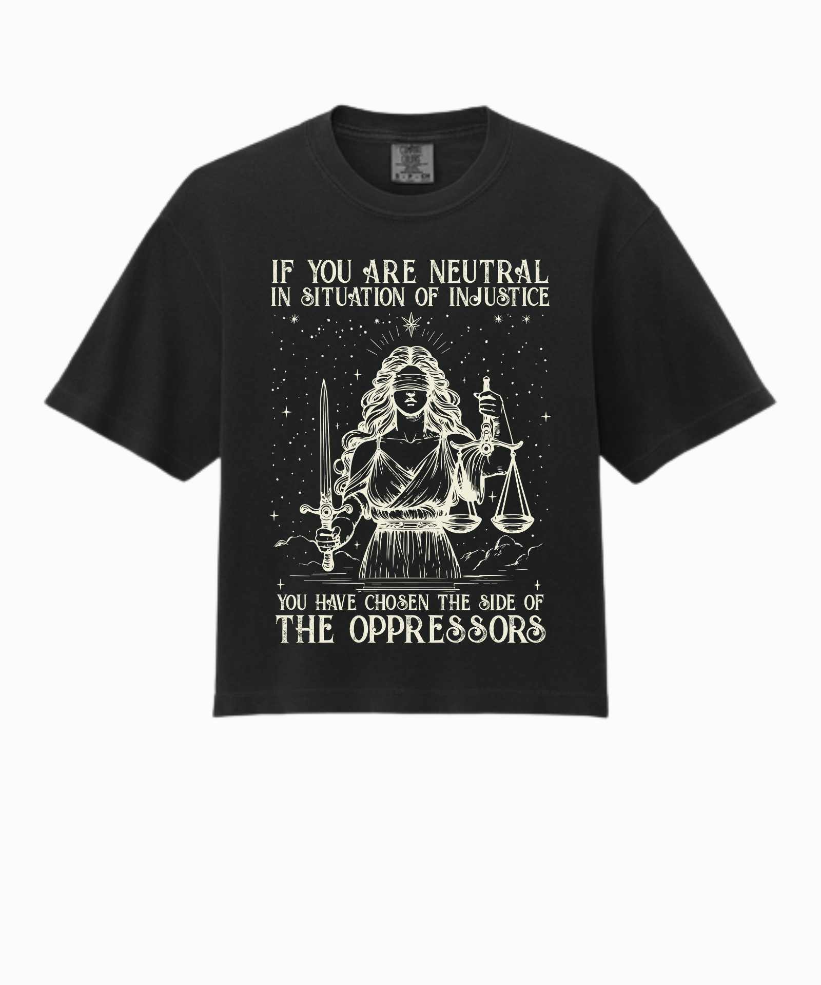 If You are Neutral in Situation of Justice