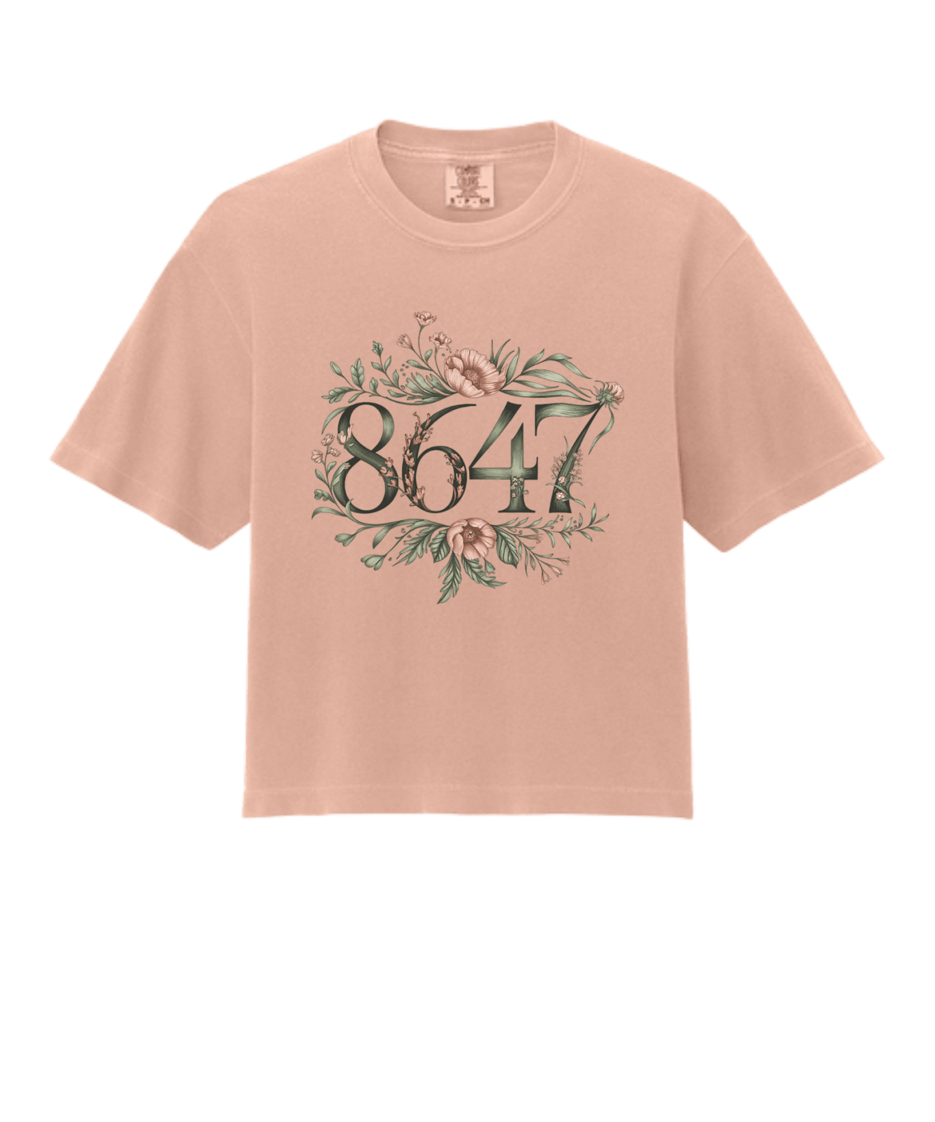 8647 Floral - Hands Off United