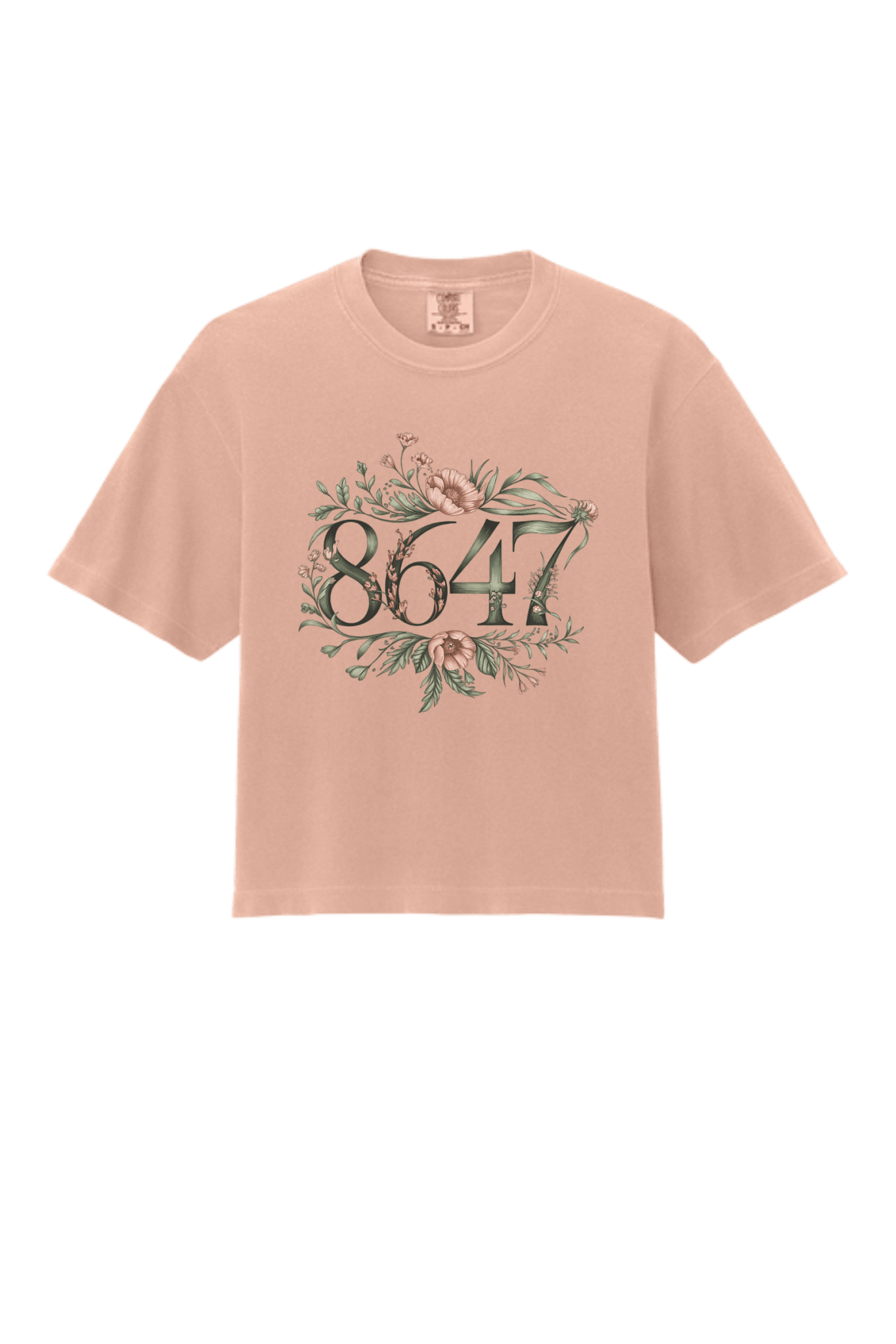 8647 Floral - Hands Off United