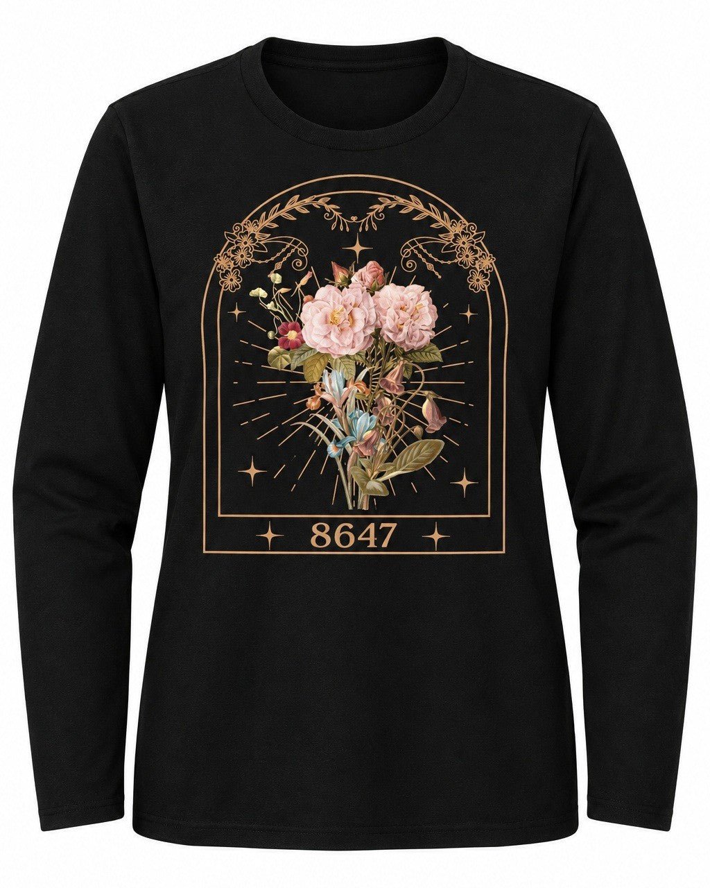 8647 Floral - Hands Off United
