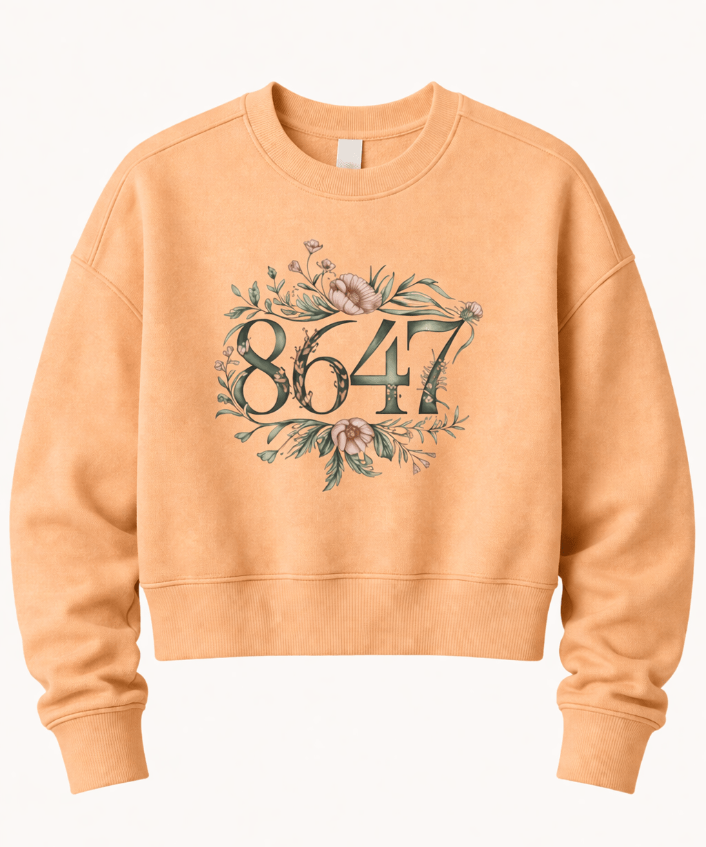 8647 Floral - Hands Off United