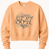 8647 Floral - Hands Off United