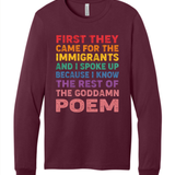 First They Came For Immigrants