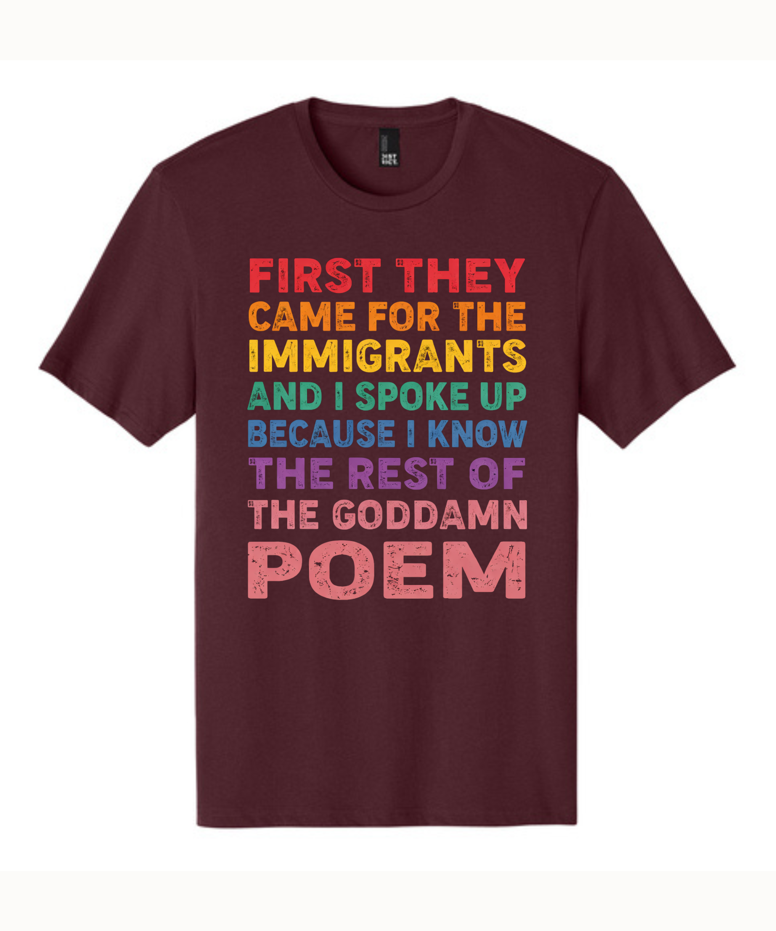 First They Came For Immigrants