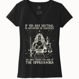 If You are Neutral in Situation of Justice