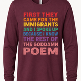 First They Came For Immigrants