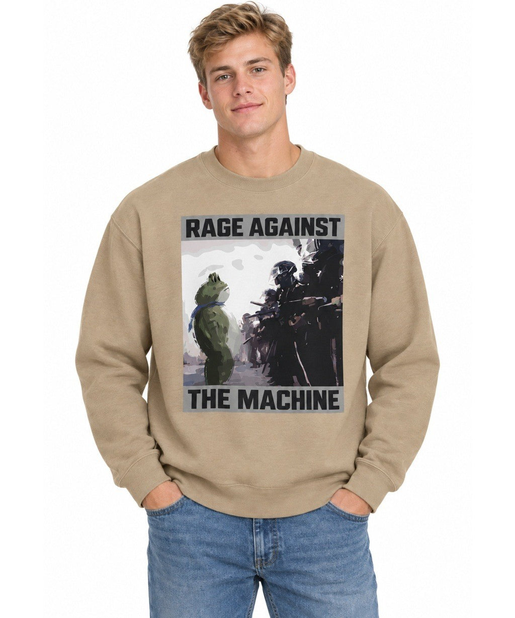 Rage Against The Machine Frog - Crewneck