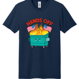 Hands Off American Flag