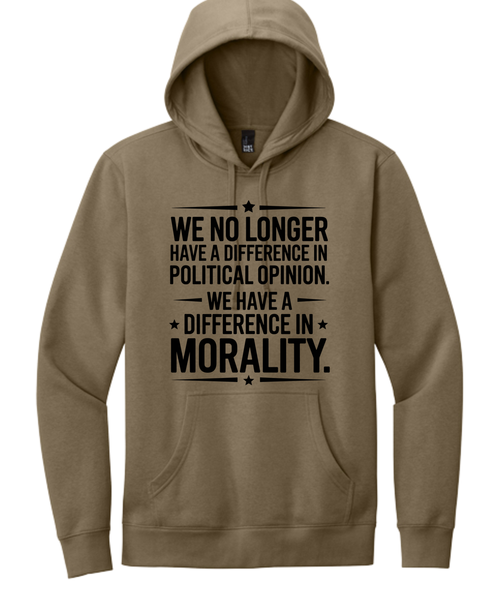 We Have Difference in Morality Shirt | Values Graphic Tee | Activist Unisex T-Shirt
