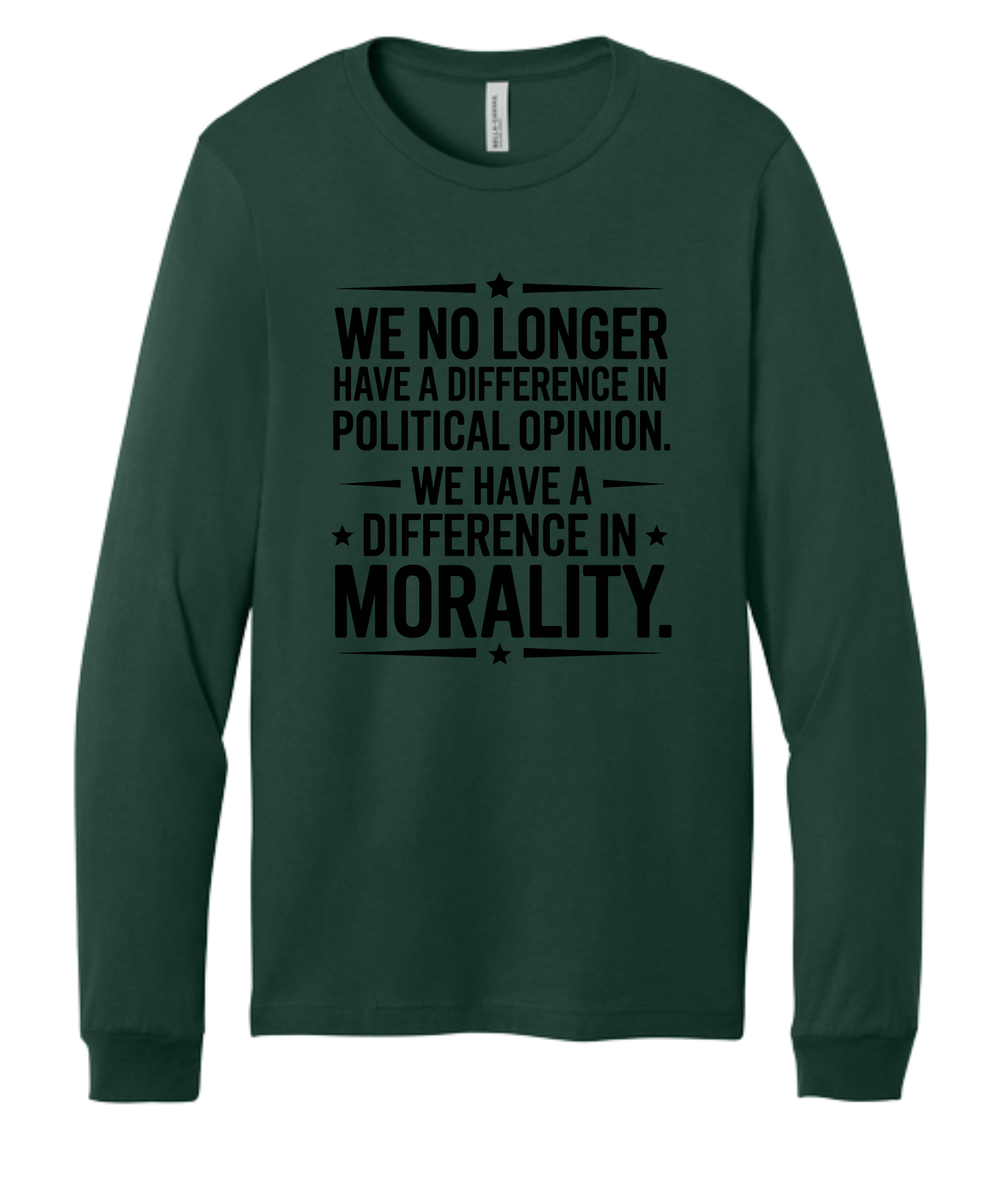 We No Longer Have Difference In Political Opinion