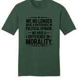 We No Longer Have Difference In Political Opinion
