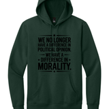 We No Longer Have Difference In Political Opinion