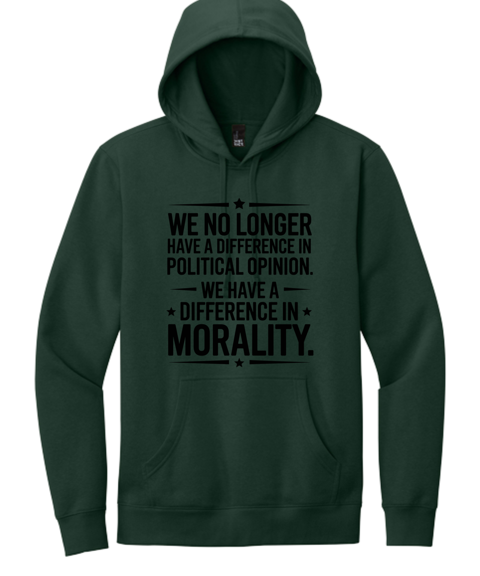 We No Longer Have Difference In Political Opinion