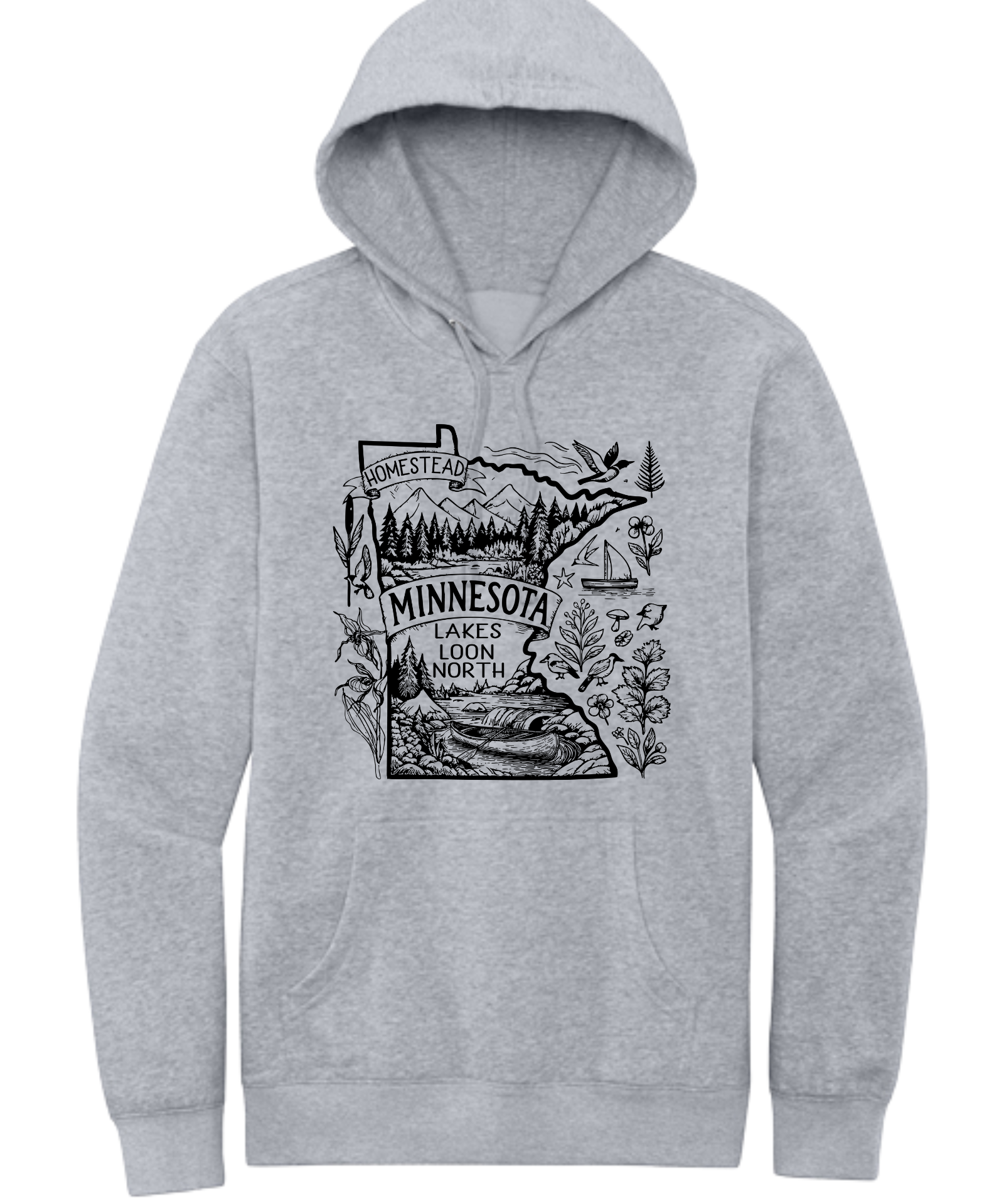 Homestead Minnesota Lake Loon North