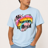 No Human Is Illegal Heart Tee