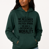 We No Longer Have Difference In Political Opinion