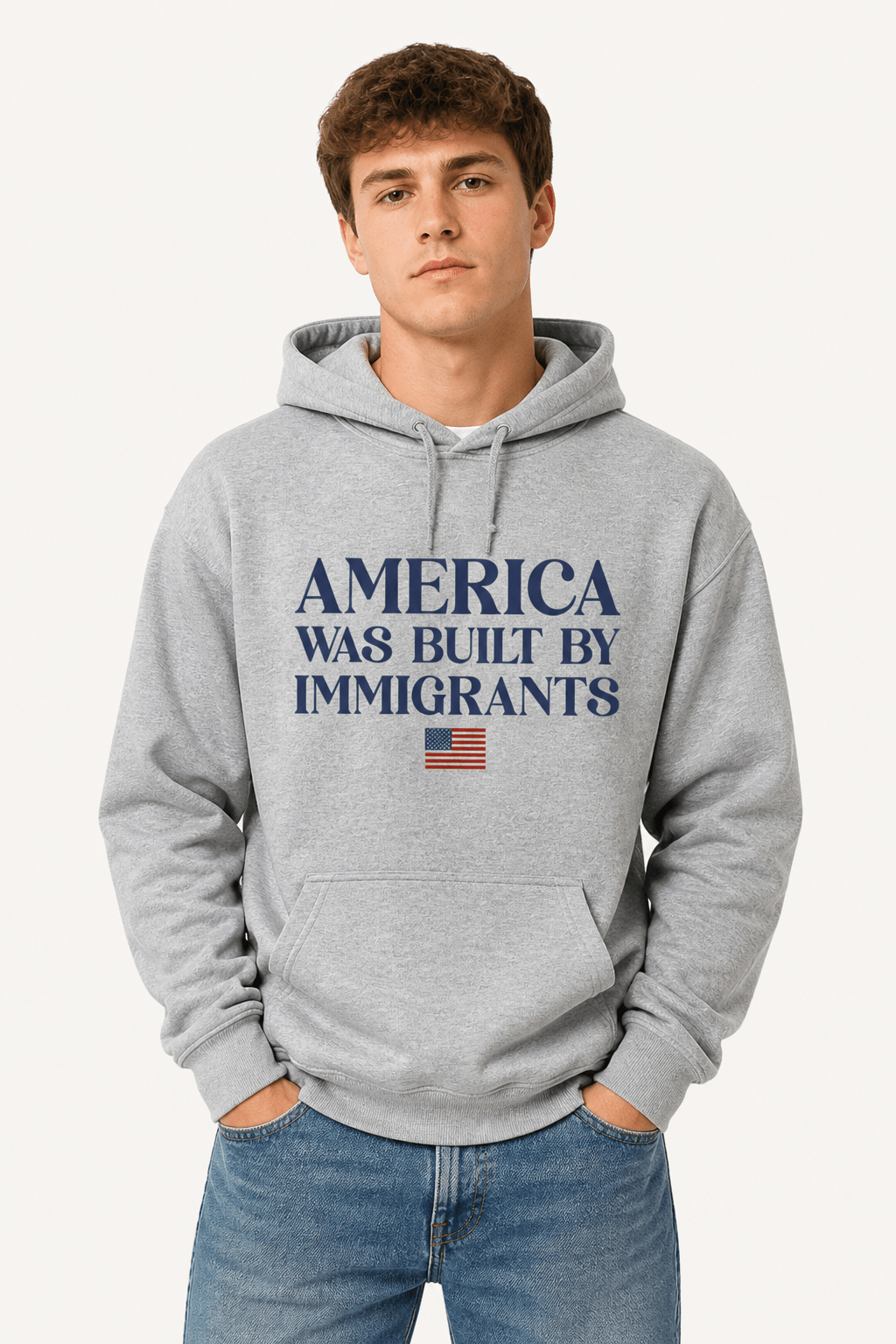 America Was Built By Immigrants - Hands Off United