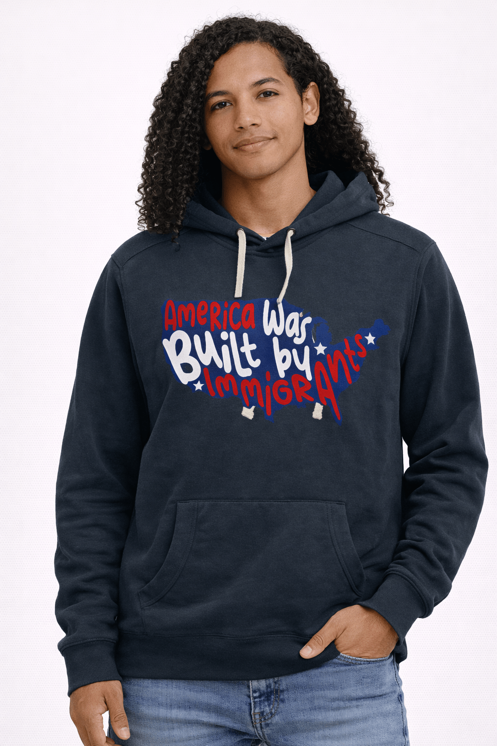 America Was Built By Immigrants - Hands Off United