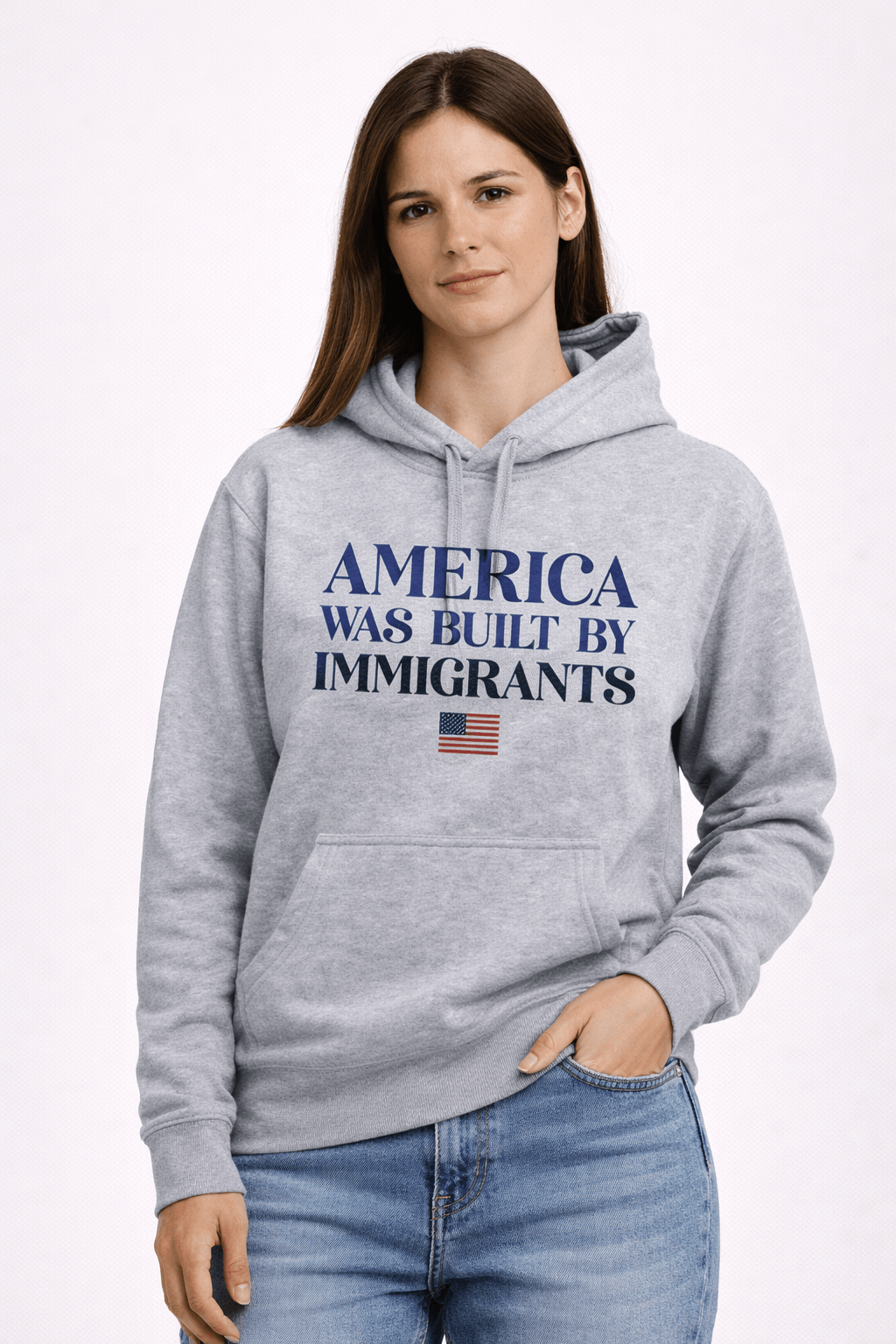 America Was Built By Immigrants - Hands Off United