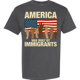 America Was Built By Immigrants Tee - Hands Off United