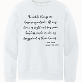 Anne Frank Quote - Hands Off United