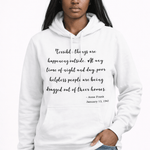 Anne Frank Quote - Hands Off United