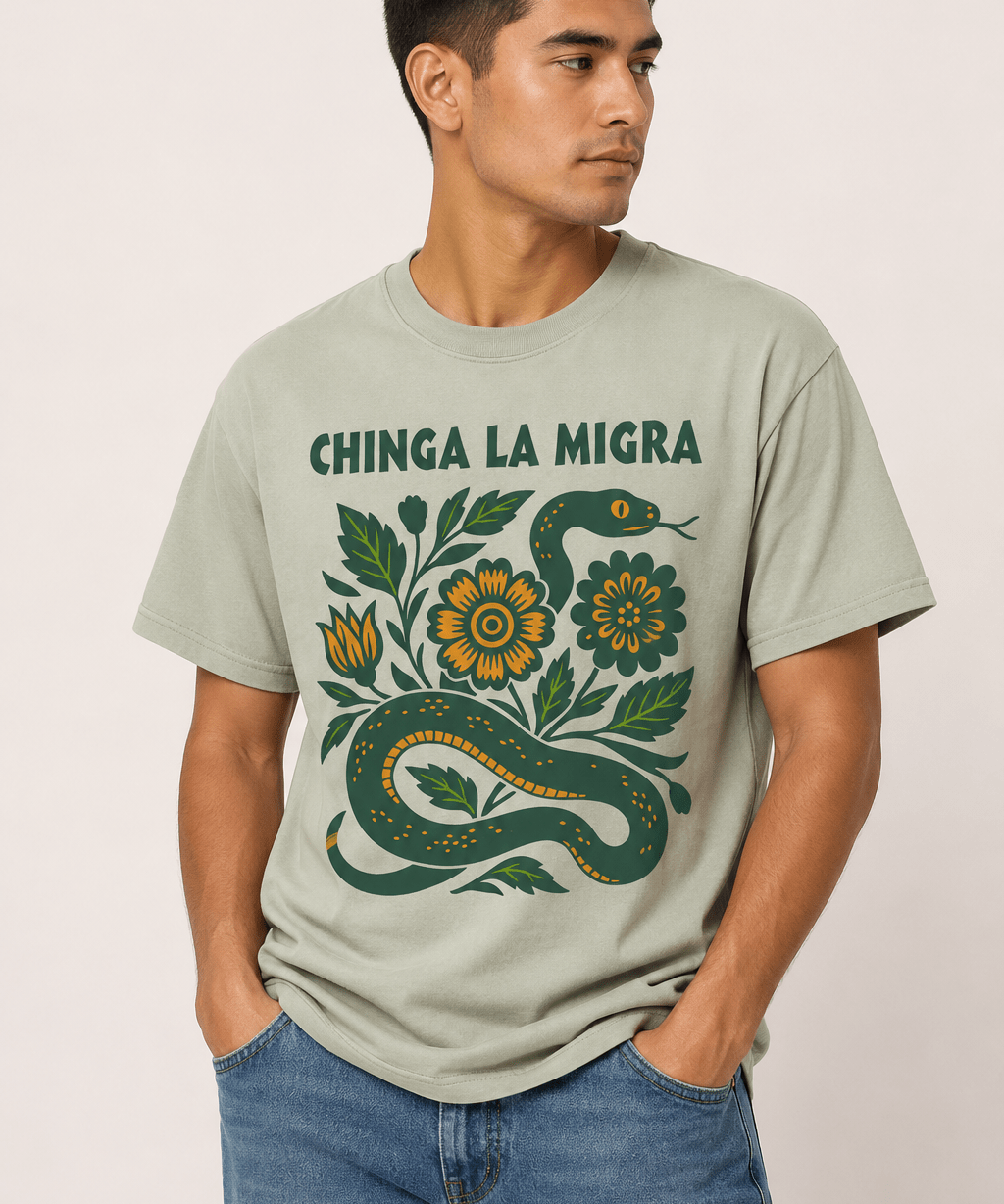 Chinga La Migra Tee - Hands Off United