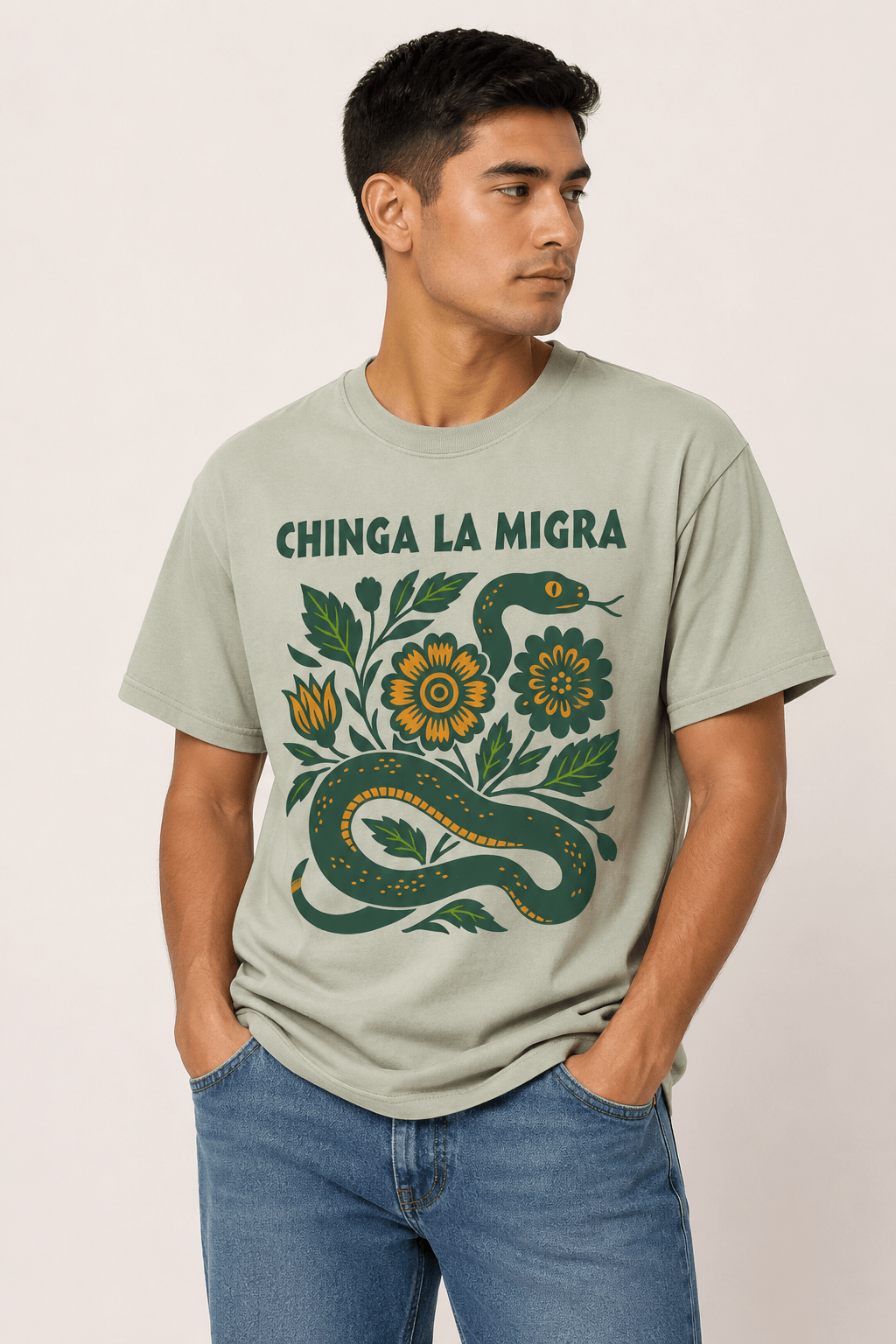 Chinga La Migra Tee - Hands Off United