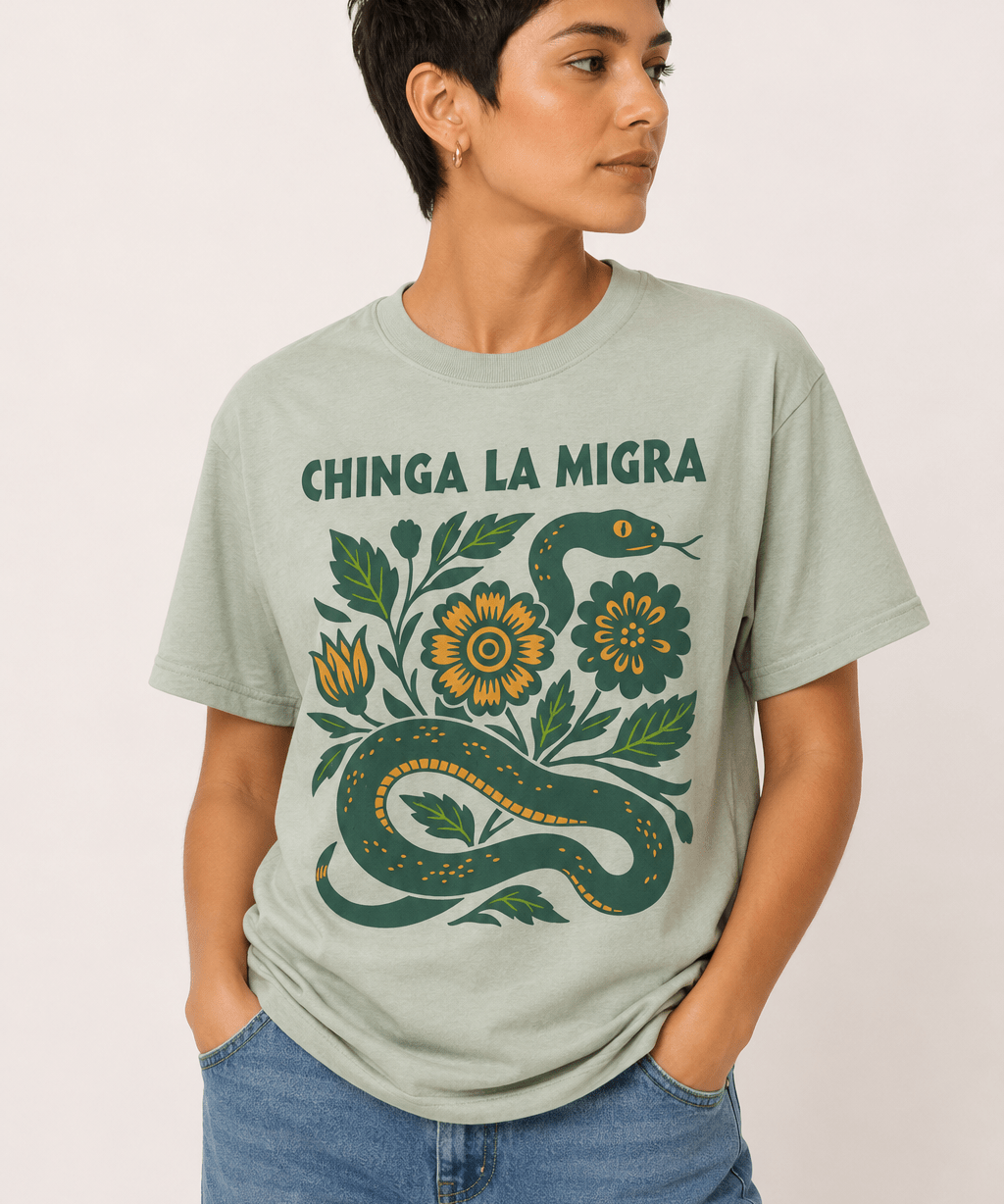 Chinga La Migra Tee - Hands Off United