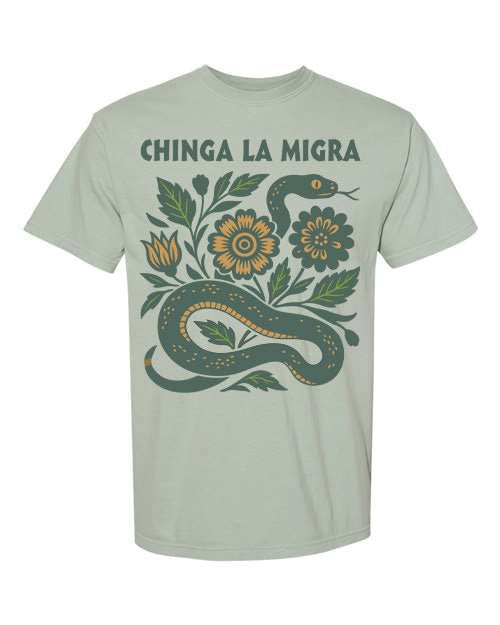 Chinga La Migra Tee - Hands Off United