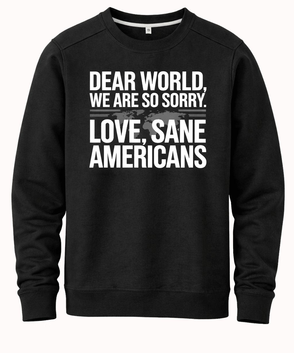 Dear World We Are So Sorry - Hands Off United