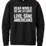 Dear World We Are So Sorry - Hands Off United