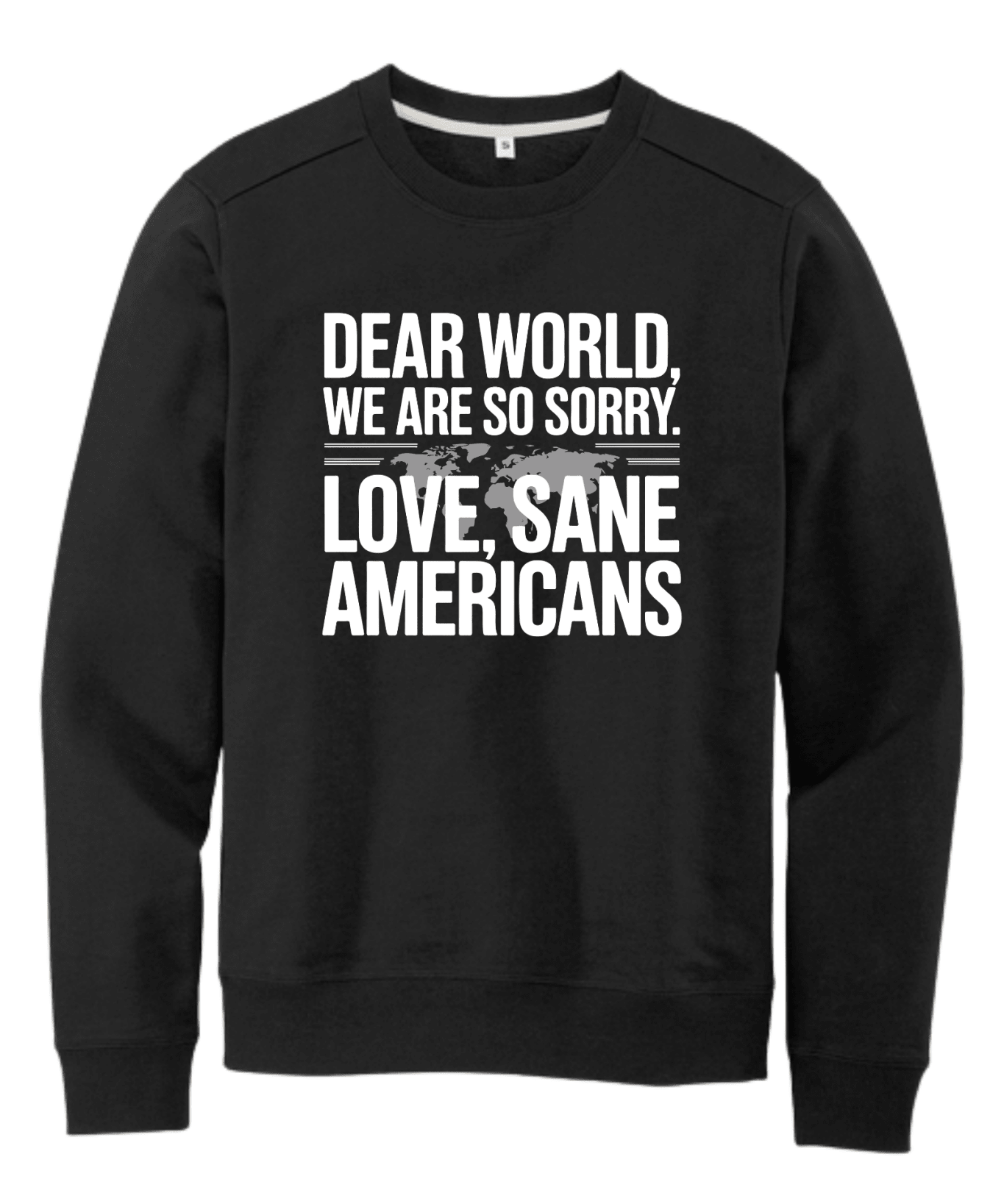 Dear World We Are So Sorry - Hands Off United