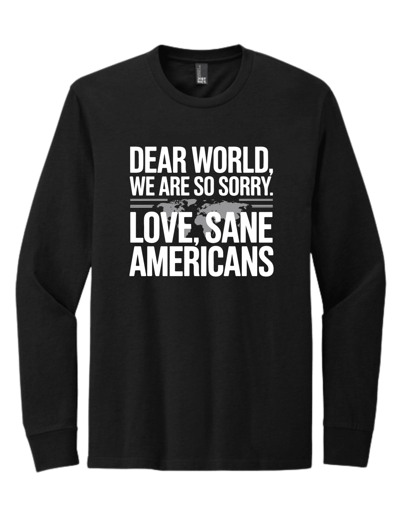 Dear World We Are So Sorry - Hands Off United