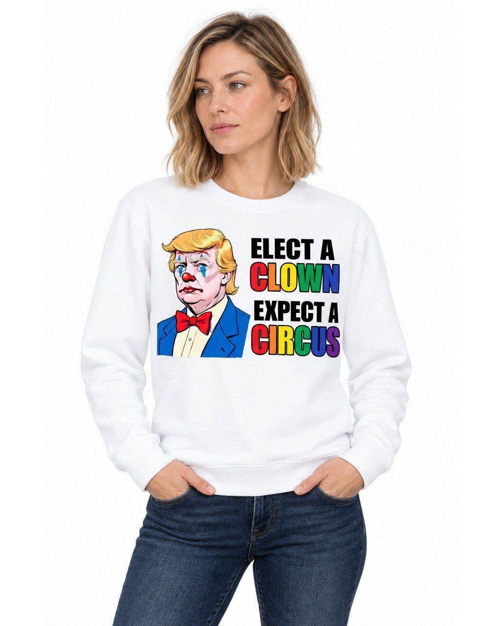 Elect A Clown Expect A Circus - Hands Off United