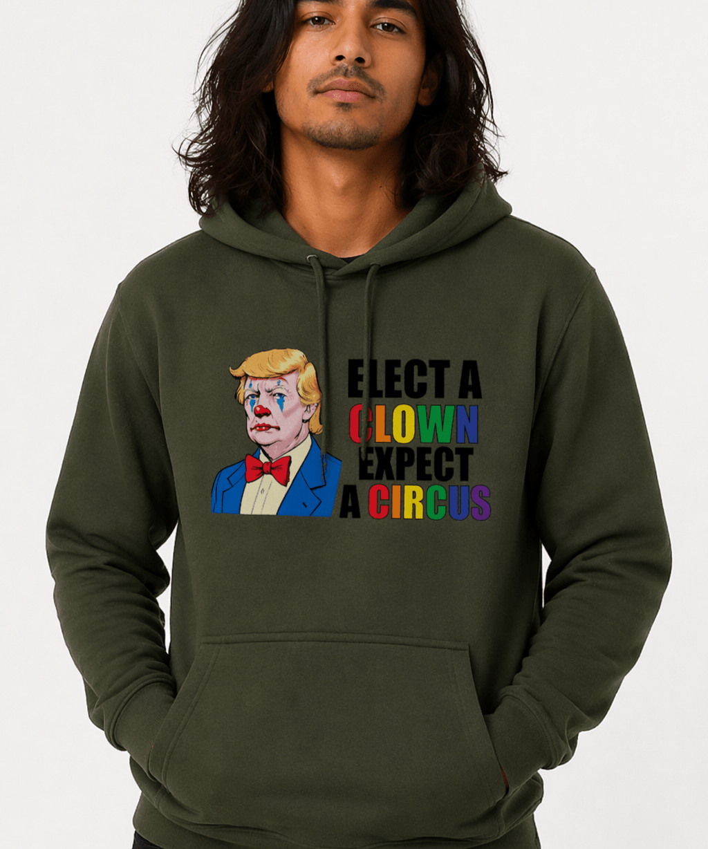 Elect A Clown Expect A Circus - Hands Off United