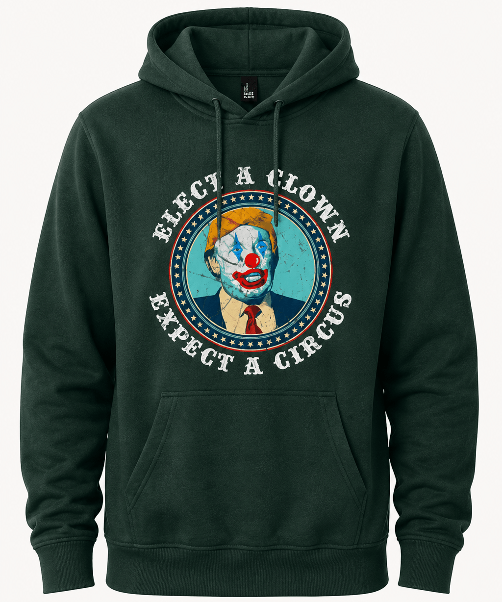 Elect Clown Expect A Circus - Hands Off United