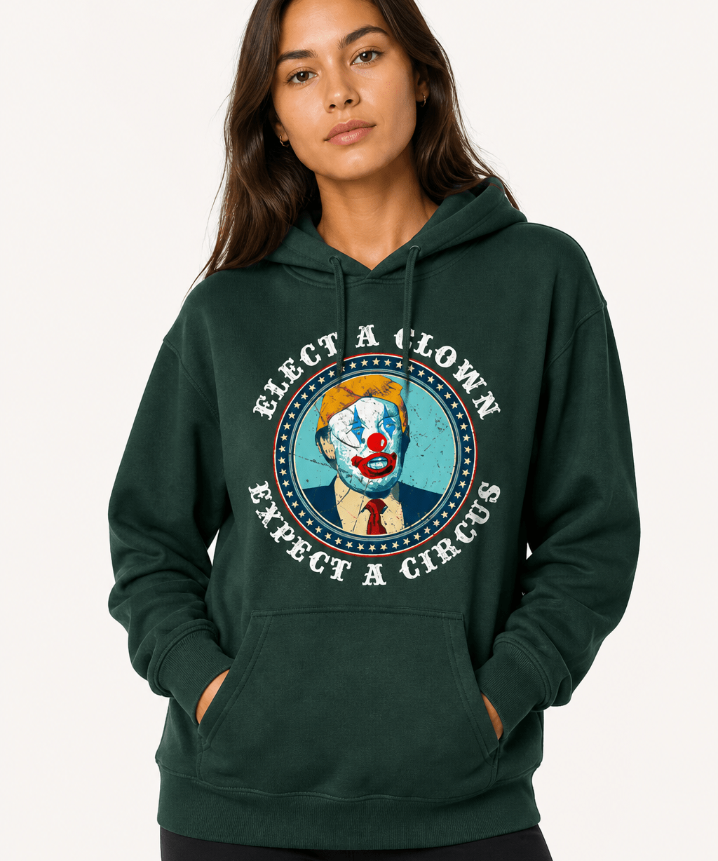 Elect Clown Expect A Circus - Hands Off United