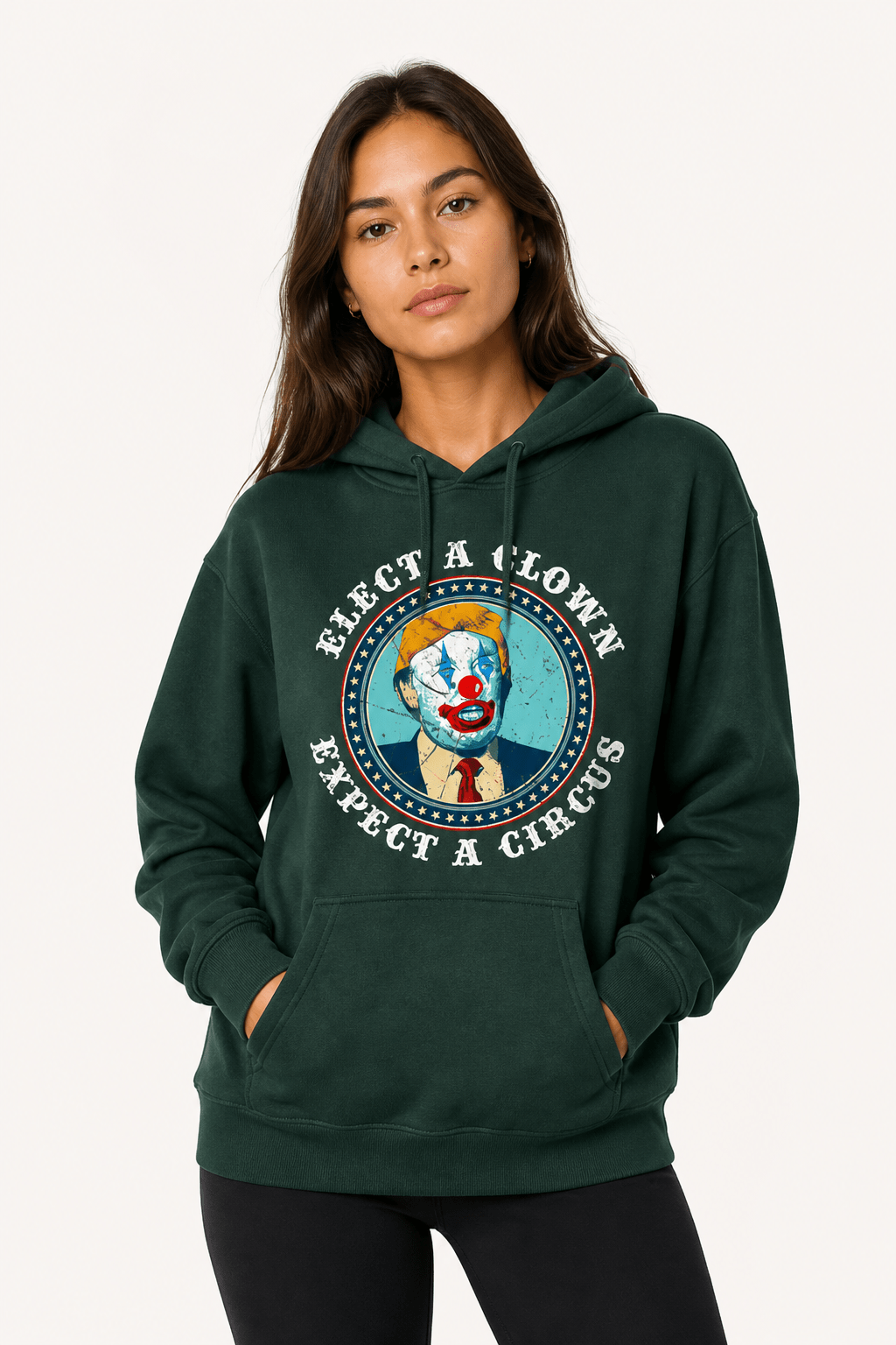 Elect Clown Expect A Circus - Hands Off United