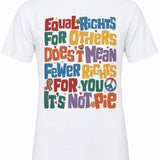 Equal Rights For Others Doesn't Mean Fewer Rights For You It's Not Pie - Hands Off United