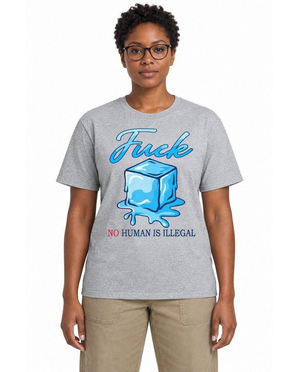 F*ck ICE – No Human Is Illegal - Hands Off United