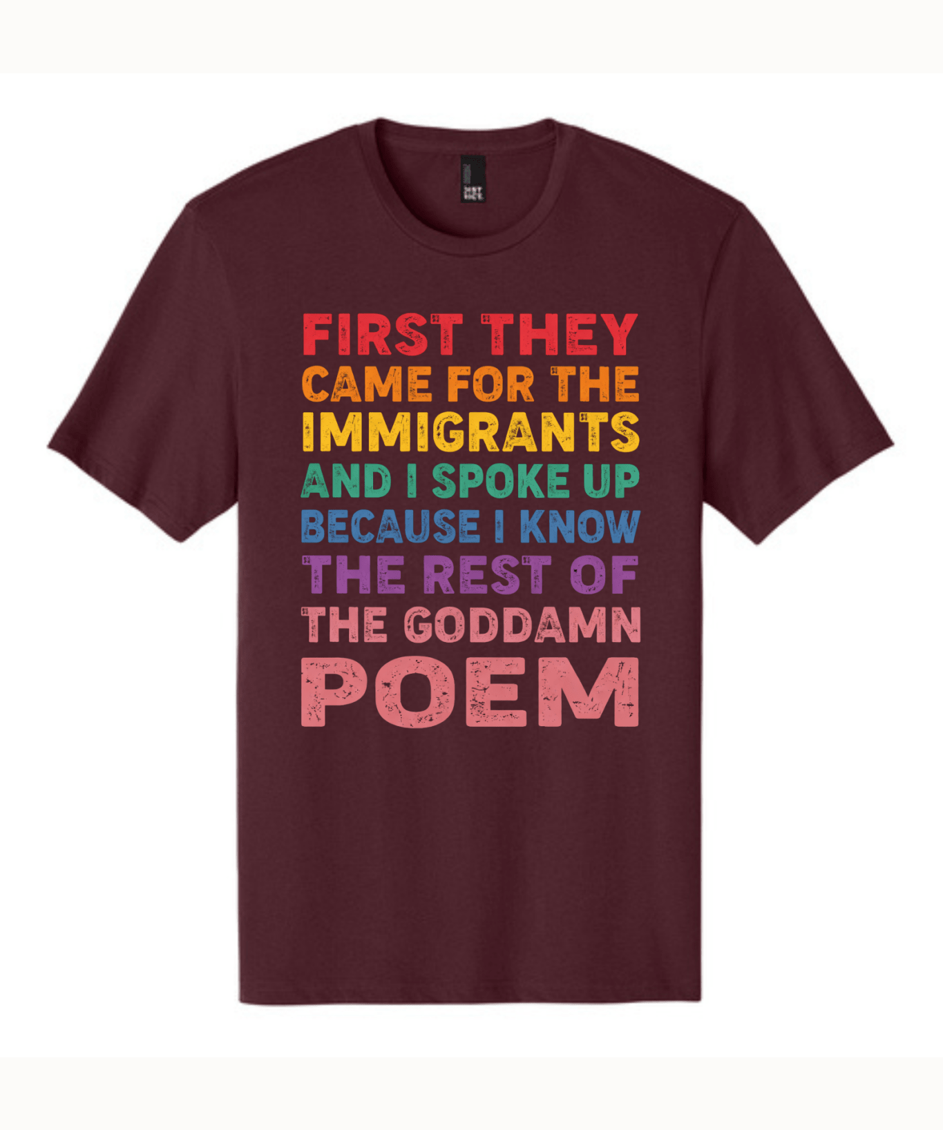 First They Came For Immigrants - Hands Off United
