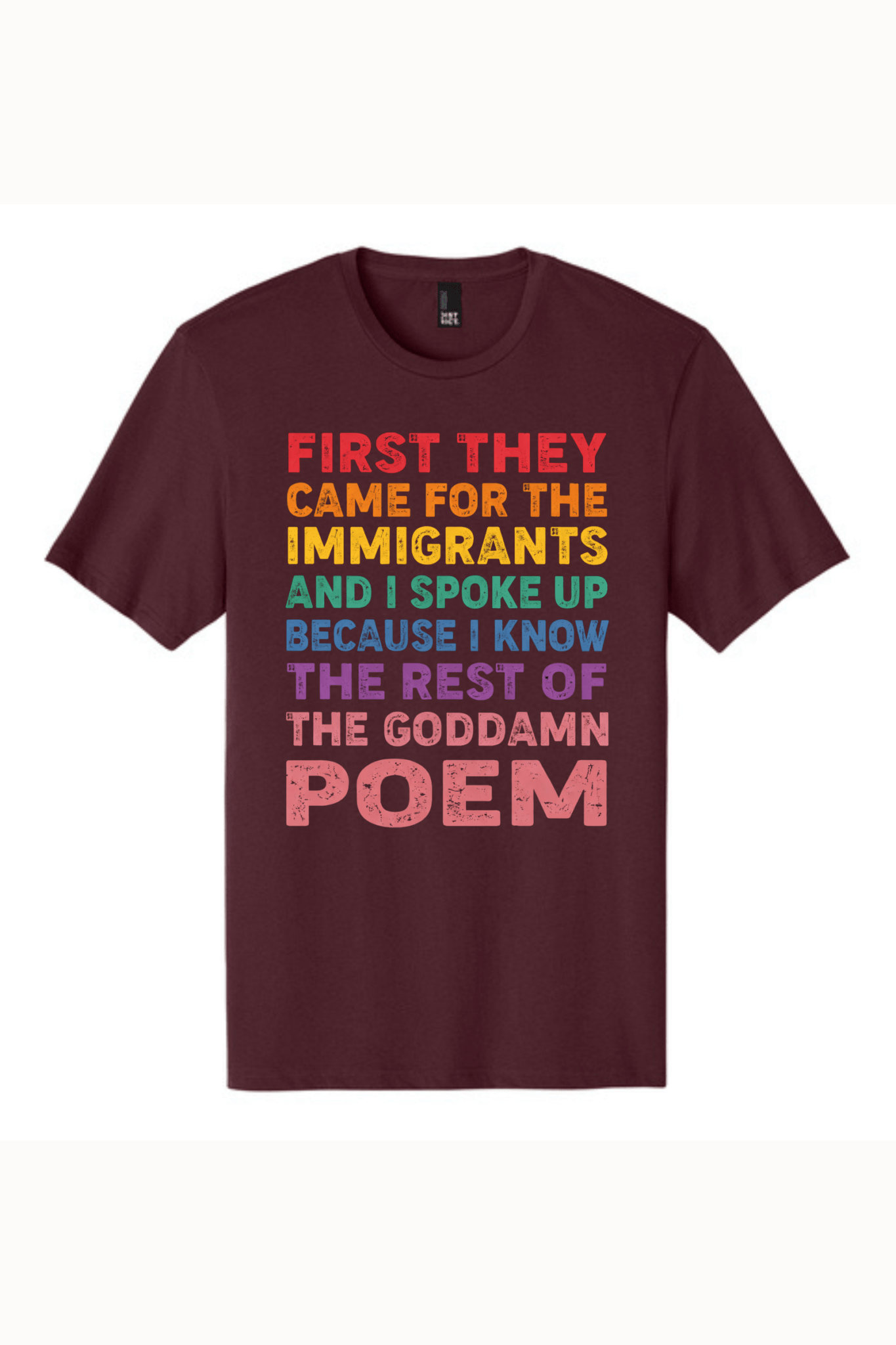 First They Came For Immigrants - Hands Off United
