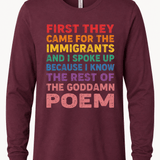 First They Came For Immigrants - Hands Off United