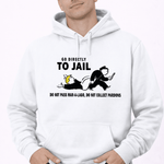 Go Directly To Jail Shirt | Political Satire Graphic Tee | Funny Protest T-Shirt - Hands Off United