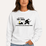 Go Directly To Jail Shirt | Political Satire Graphic Tee | Funny Protest T-Shirt - Hands Off United