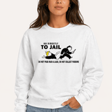 Go Directly To Jail Shirt | Political Satire Graphic Tee | Funny Protest T-Shirt - Hands Off United