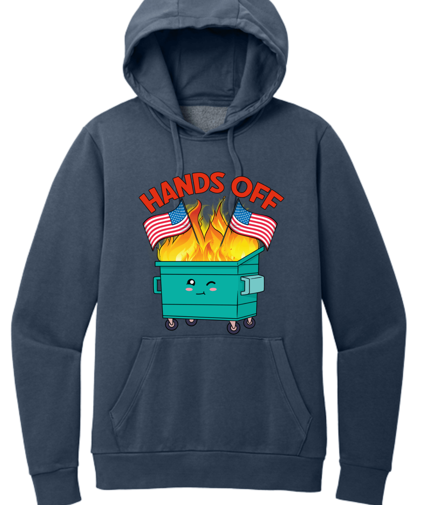 Hands Off American Flag - Hands Off United
